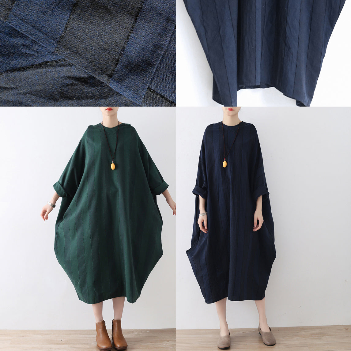 2025 fall baggy cotton dresses oversized long linen dresses plus size autumn outfits no limit to body shape