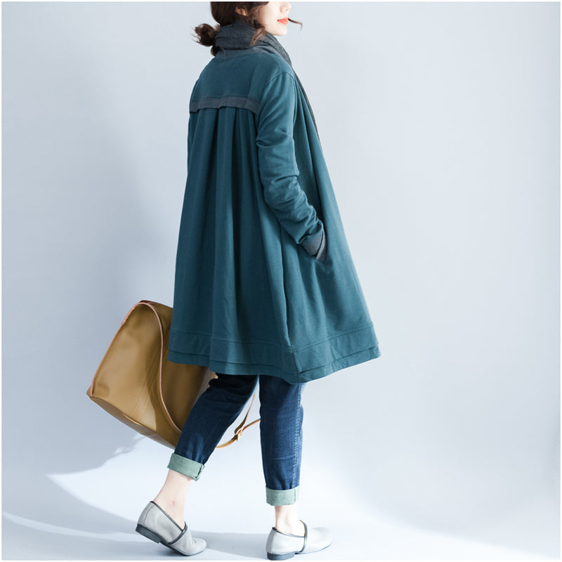 2025 winter wrap cotton coat plus size casual long sleeve cardigans