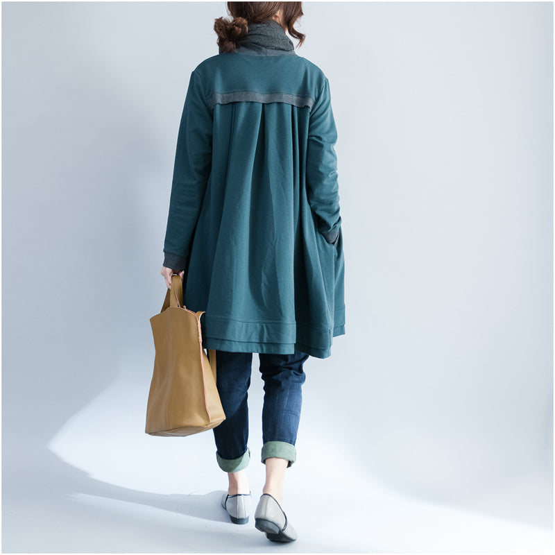 2025 winter wrap cotton coat plus size casual long sleeve cardigans