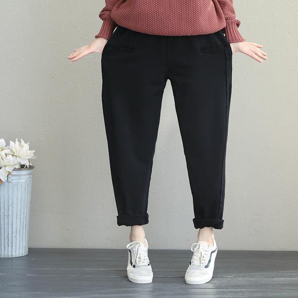 2025 Casual Women Brushed Thicken Casual Pants For Winter