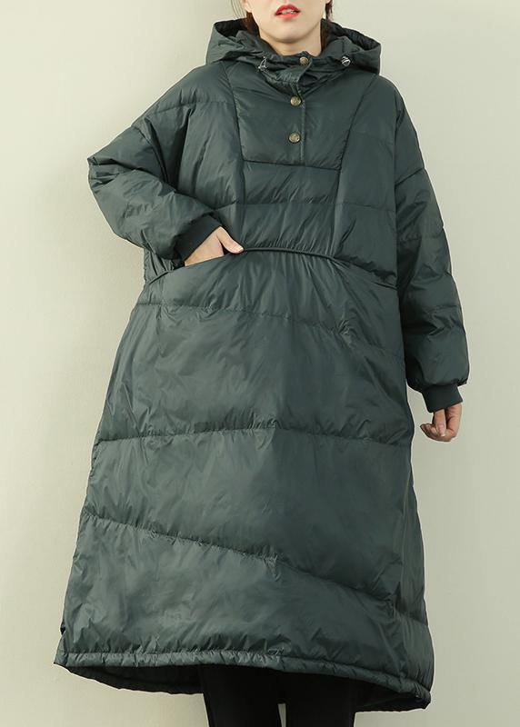 2025 green warm plus size casual Puffer Jackets winter hooded  clothes