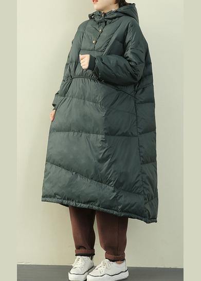 2025 green warm plus size casual Puffer Jackets winter hooded  clothes