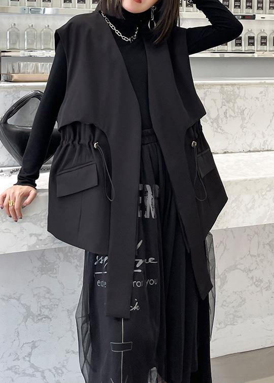 2025 Black Fashion Close Waist Versatile Cotton Jacket