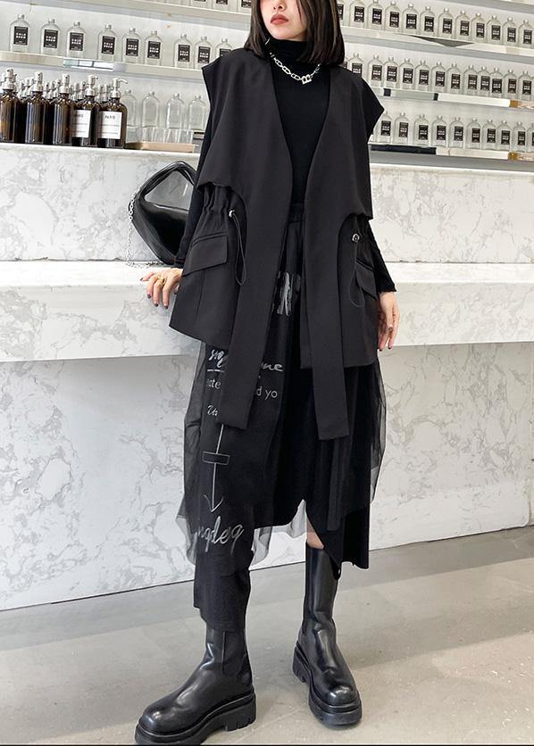 2025 Black Fashion Close Waist Versatile Cotton Jacket