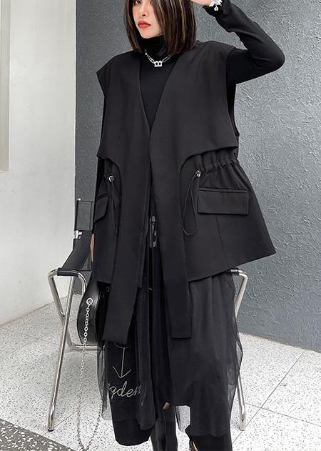 2025 Black Fashion Close Waist Versatile Cotton Jacket