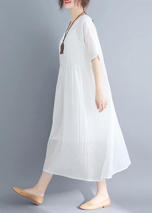 2025 Summer White Two-piece White Dress