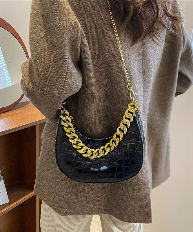 2025 New Fashionable Green Chain Shoulder Crossbody Bag