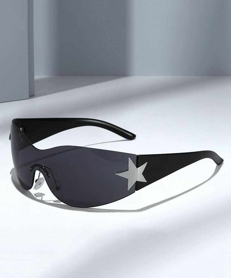 DIY Nude Windproof Eye Protection Star Sunglasses Sunglasses