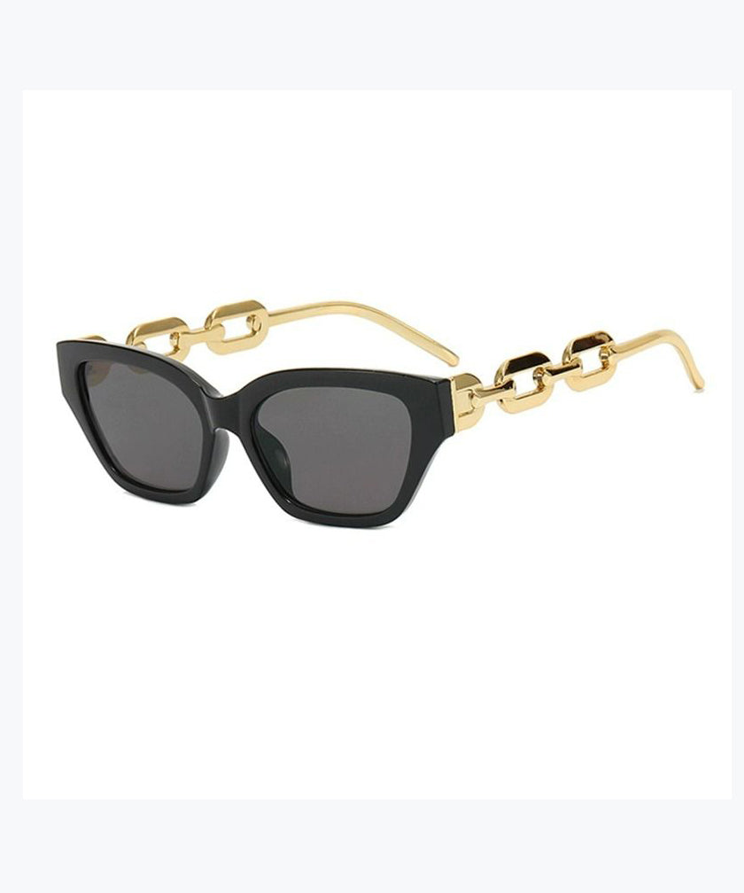 Fashionable Cat Eye Chain Leg Sunglasses 2025 New Model