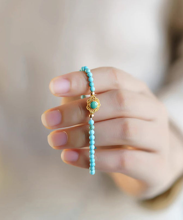 Original Green Turquoise Beading Bracelet