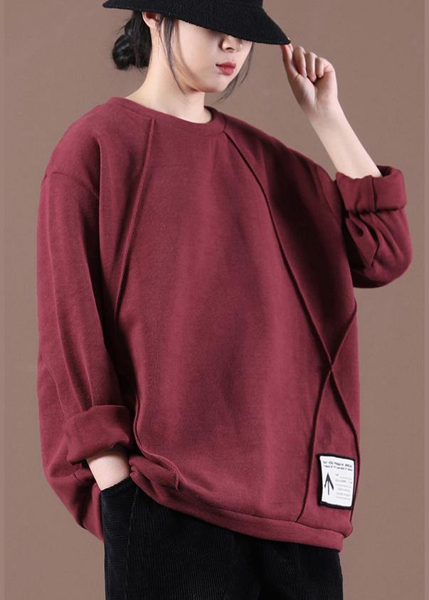 Street Wine Red  Sweatshirt