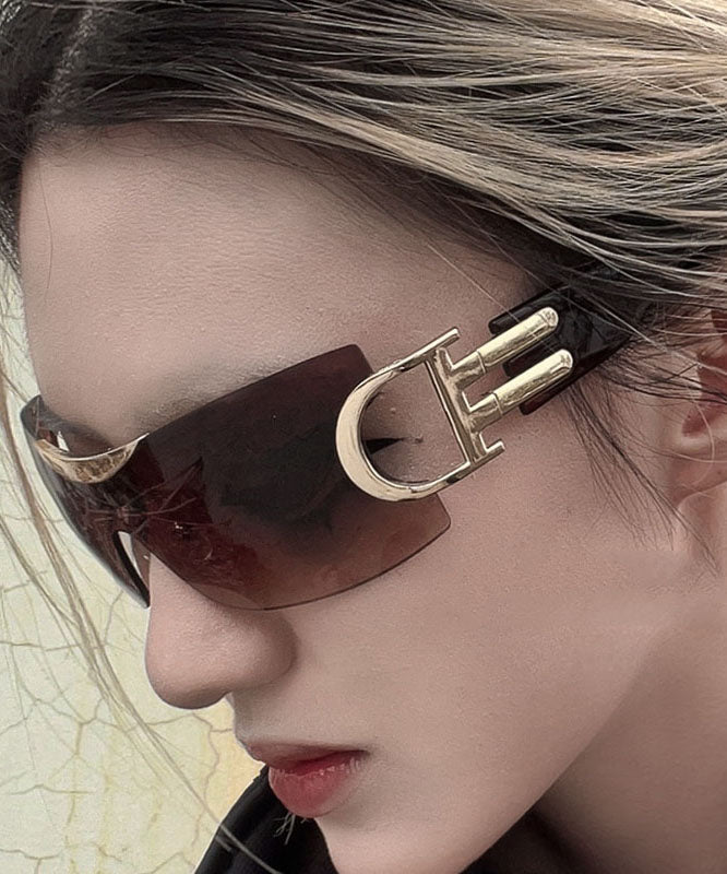 Style Silk Frameless Windproof And Dustproof Eye Protection Sunglasses