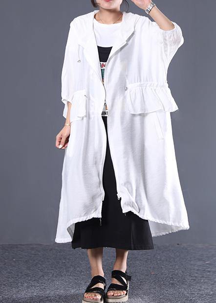 Style hooded drawstring fine clothes For black women coats