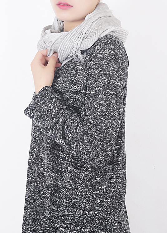 original design gray patchwork scarves women Jacquard wild shawl