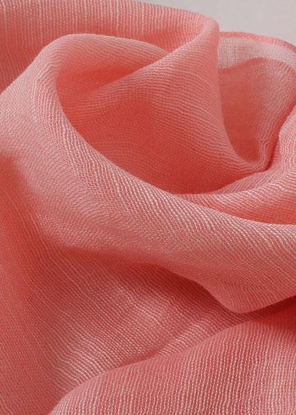 pink sunscreen cotton blended scarf double color fall scarves